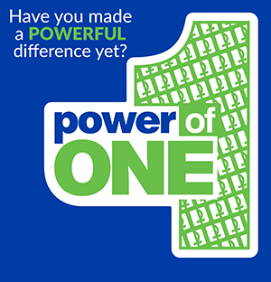 Power of One logo
